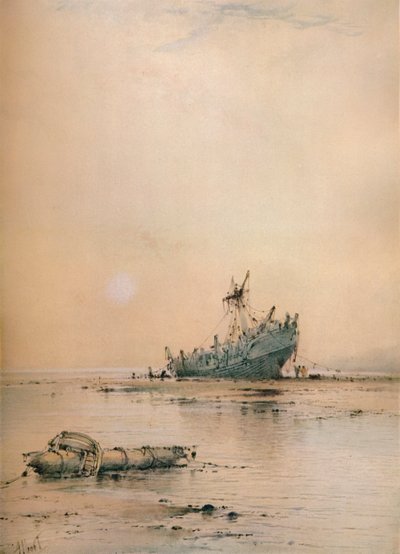 Odliv v Leigh, c1899 od Albert Ernest Markes