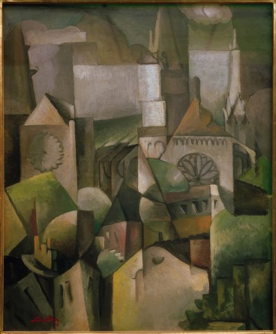 Katedrála v Chartres od Albert Gleizes