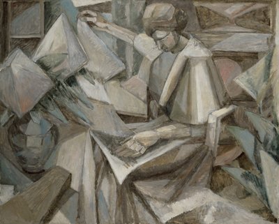 Žena s Phloxem od Albert Gleizes