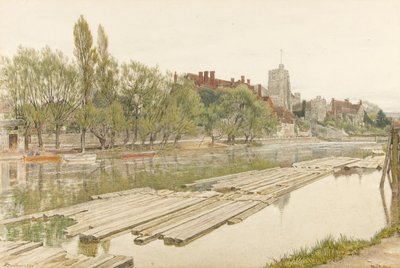 Kostel Všech svatých Maidstone od Albert Goodwin