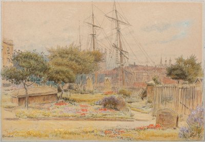 Bristol (akvarel s perem a tuší na tónovaném papíře) od Albert Goodwin