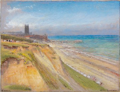Cromer (akvarel s tělovou barvou a tužkou na tónovaném papíře) od Albert Goodwin