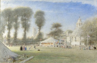 Glastonbury od Albert Goodwin