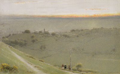Glastonbury, 1924-25 od Albert Goodwin