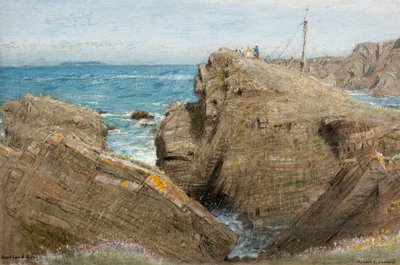 Nábřeží Hartland (akvarel) od Albert Goodwin