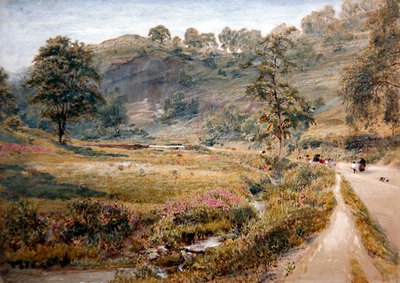 Matlock (akvarel na papíře) od Albert Goodwin