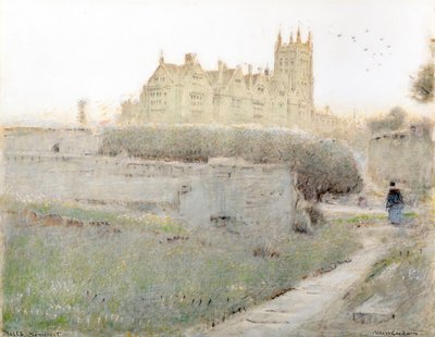 Mells, Somerset od Albert Goodwin