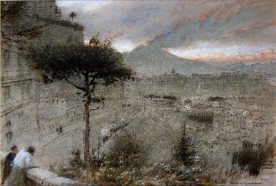 Neapol od Albert Goodwin