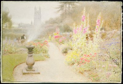 Abbey Garden od Albert Goodwin