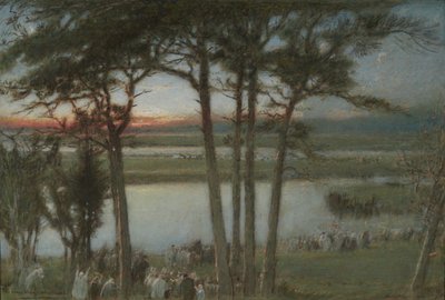 The River Way, Westward od Albert Goodwin