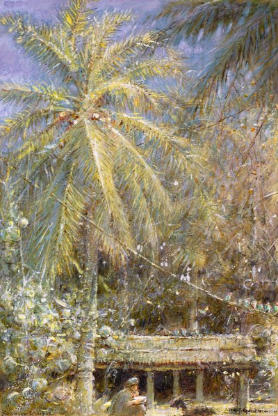 Příběh ztroskotání od Robinsona Crusoe od Albert Goodwin
