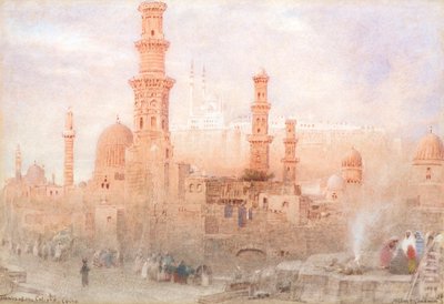 Hrobky chalífů, Káhira od Albert Goodwin