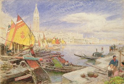 Benátky, 1893 od Albert Goodwin