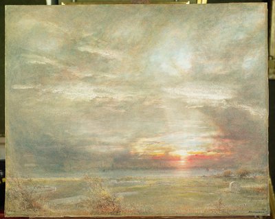 Benátky z hebrejského hřbitova od Albert Goodwin