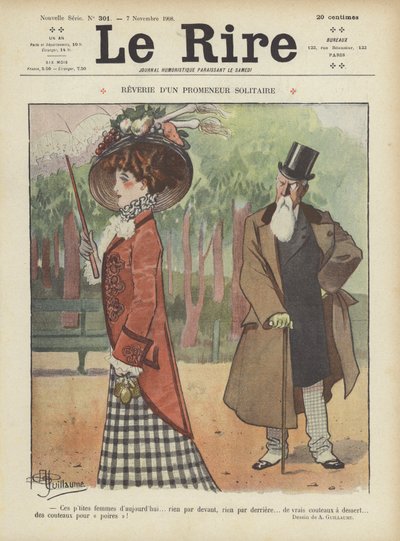 Ilustrace pro Le Rire od Albert Guillaume