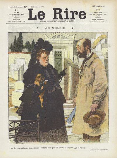 Ilustrace pro Le Rire od Albert Guillaume