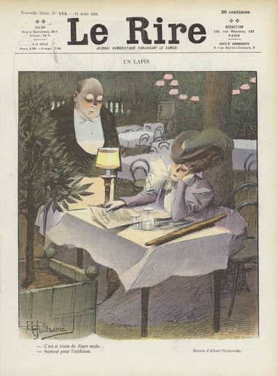 Ilustrace pro Le Rire od Albert Guillaume