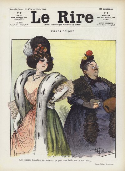 Ilustrace pro Le Rire od Albert Guillaume