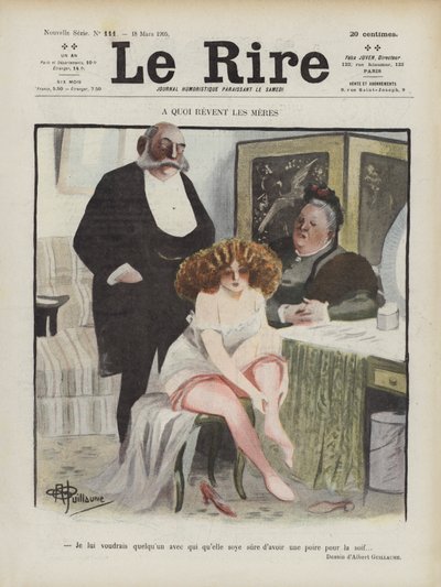 Ilustrace pro Le Rire od Albert Guillaume