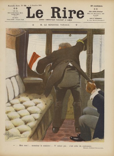 Ilustrace pro Le Rire od Albert Guillaume