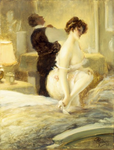 Intimita, 1906 od Albert Guillaume