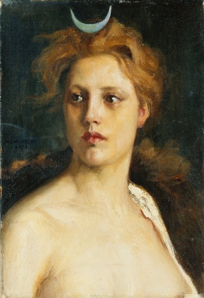 Diana, 1898 od Albert Gustaf Aristides Edelfelt