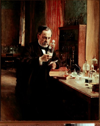 Portrét Louise Pasteura od Albert Gustaf Aristides Edelfelt