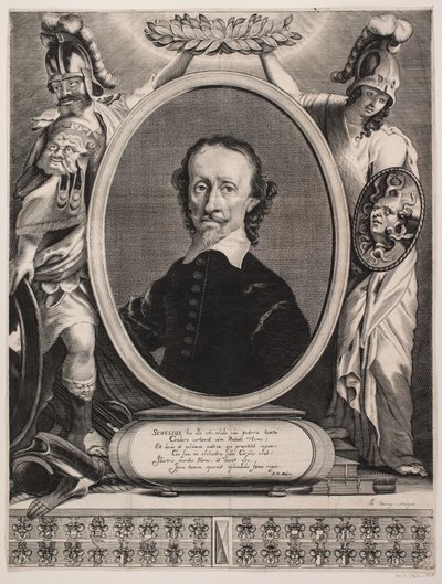 Christian Skeel. Pamětní list od Albert Haelwegh