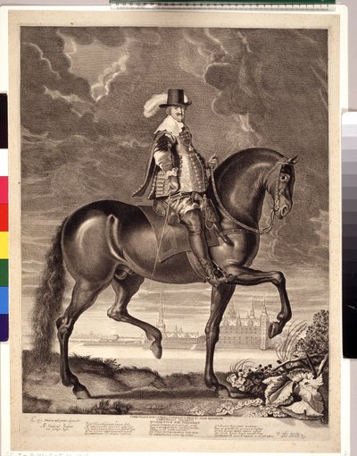 Christian IV na koni od Albert Haelwegh
