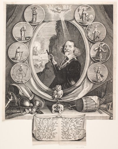 Wentzel Rothkirch. Ilustrace pro pohřební kázání od Albert Haelwegh