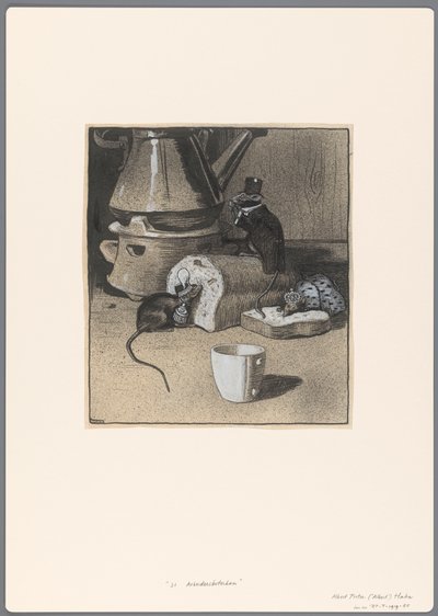 Design pro politickou karikaturu: The Greedy Rodents. K dělnickému sendviči od Albert Hahn (I)