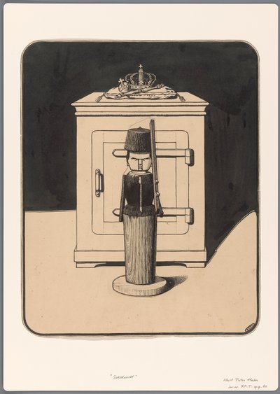 Návrh pro politickou karikaturu: Dřevěná hlídka od Albert Hahn (I)