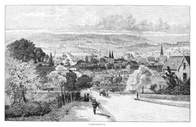 Parramatta, Nový Jižní Wales, Austrálie, 1886. od Albert Henry Fullwood