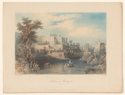 Pohled na Castello del Catajo v Battaglia Terme Hrad Battaglia (Padova) (název na objektu) od Albert Henry Payne