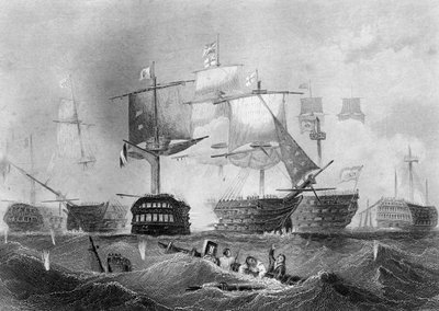 Bitva u Trafalgaru, 21. října 1805 1857. od Albert Henry Payne