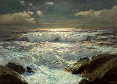 Světlo dlouhých lodí (olej na plátně) od Albert Julius Olsson