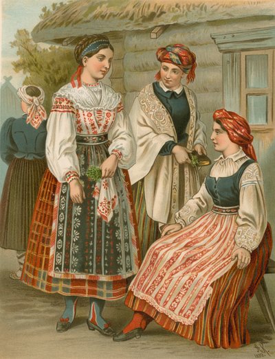 Německý kroj, Litauen od Albert Kretschmer