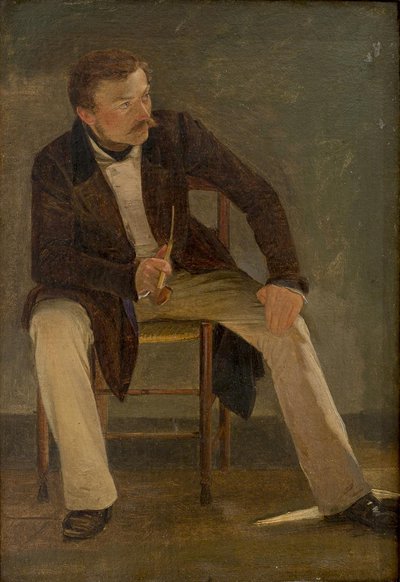 Malíř Constantin Hansen od Albert Küchler