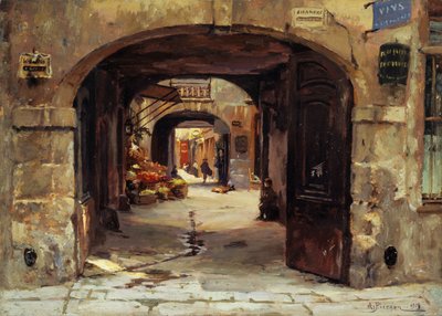 Le Passage des Singes od Albert Leopold Pierson