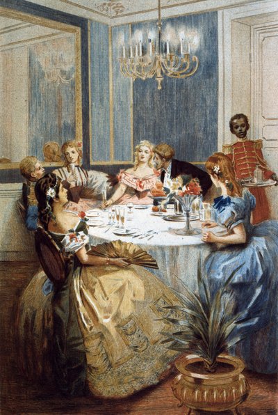 Pařížské dámy Druhého císařství od Albert Lynch