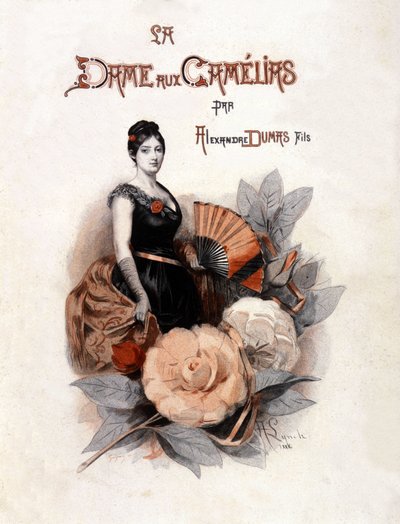 Dáma s kaméliemi - Alexandre Dumas Jr. Ilustrace Albert Lynch od Albert Lynch
