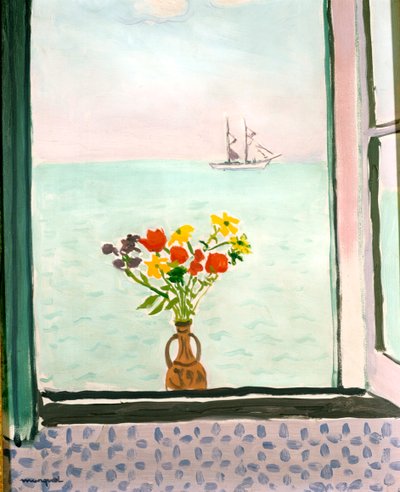 Fenetre a la Goulette, 1926 od Albert Marquet