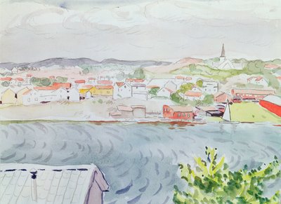 Grimstad, Norsko od Albert Marquet