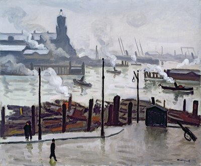 Hamburg Harbour od Albert Marquet