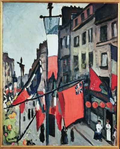 14. července v Le Havru od Albert Marquet