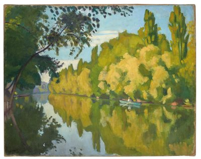La Varenne Sainte-Hilaire, loď od Albert Marquet