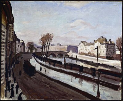Paříž, Quai des Grands-Augustins od Albert Marquet