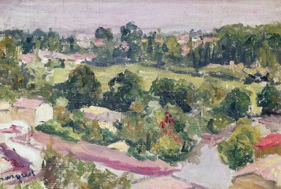Pařížské předměstí od Albert Marquet