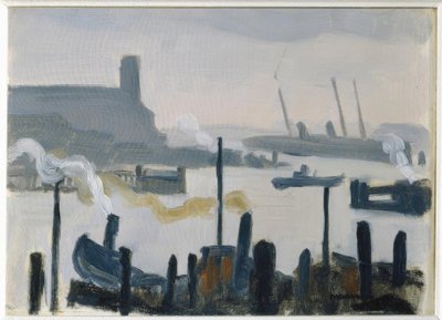 Přístav Hamburk od Albert Marquet