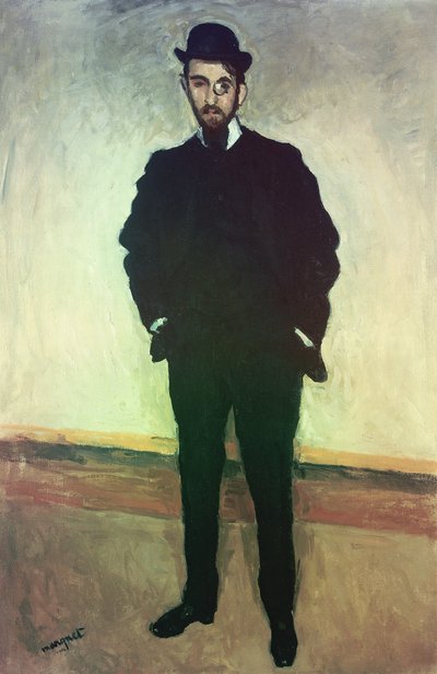 Portrét Andre Rouveyre od Albert Marquet